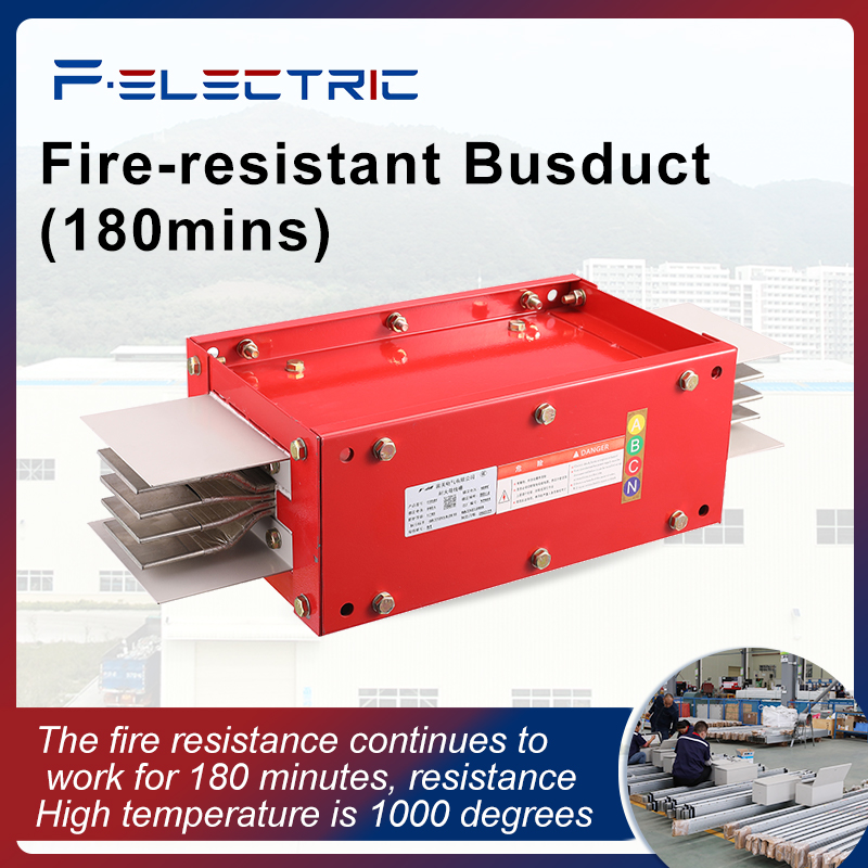 Manufacturer's dense plug-in spray-coated fire-resistant and flame-retardant insulated closed type high and low voltage electrical cabinet fire-resistant bus duct